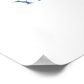 americas cup yacht 'scepter', tony fernandes poster (Ecke)