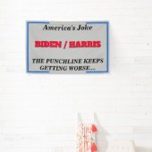 Americas Joke Biden Harris Bad Punchline Banner (InSitu)