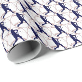 America's Pastime Geschenkpapier (Rolleneckpunkt)