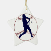 America's Pastime Keramik Ornament (Rechts)