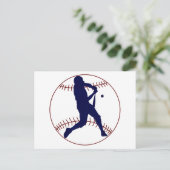 America's Pastime Postkarte (Stehend Vorderseite)