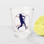 America's Pastime Schnapsglas (Vorderseite)