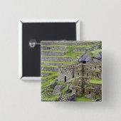 Americas, Peru, Machu PIcchu. Die alten 2 Button (Vorne & Hinten)