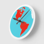 AMERICAS RUNDE WANDUHR (Winkel)