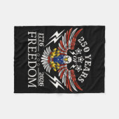 Americas Semi Quincentennial 250th Anniversary Com Fleecedecke (Vorderseite (Horizontal))