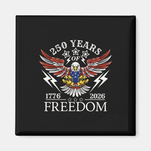 Americas Semi Quincentennial 250th Anniversary Com Magnet (Vorne)