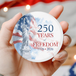 America's Semiquincentennial 250 Years Freedom Magnet