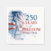 America's Semiquincentennial 250 Years Freedom Serviette (Vorderseite)