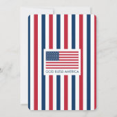 America's Semiquincentennial USA 250 Years Freedom Einladung (Rückseite)