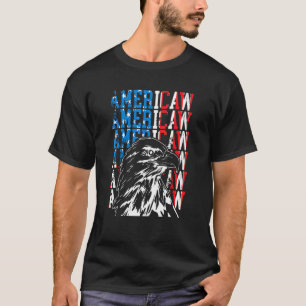 Americaw Eagle American Flag Bandana Patriotic USA T-Shirt