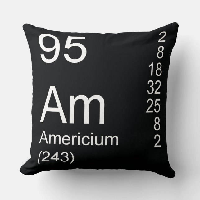 Americium Kissen (Vorderseite)