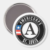 AmeriCorps St. Louis Magnet (Vorderseite/Rückseite)
