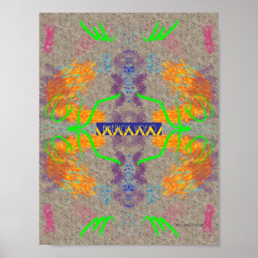 Americus Video #12: "Funeral Zuhause Funhouse" Cov Poster (Vorne)