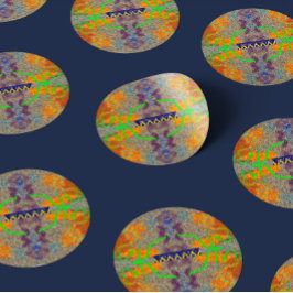 Americus Video #12: "Funeral Zuhause Funhouse" Cov Runder Aufkleber