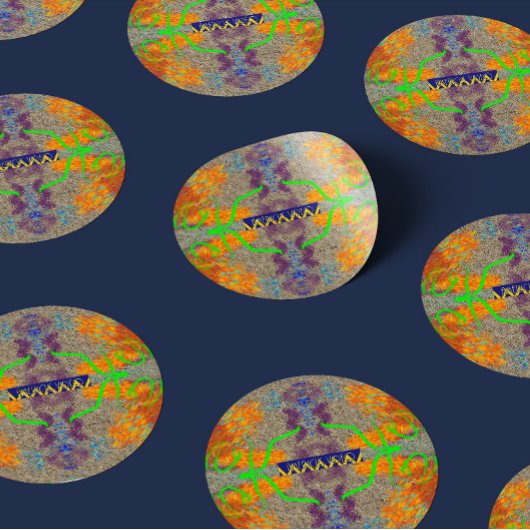 Americus Video #12: "Funeral Zuhause Funhouse" Cov Runder Aufkleber