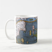 Amerigo Vespucci Explorer auf einer Karte von Amer Kaffeetasse (Links)
