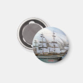 Amerigo Vespucci Magnet (Vorderseite/Rückseite)