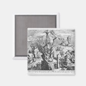 Amerigo Vespucci Magnet (Vorderseite/Rückseite)