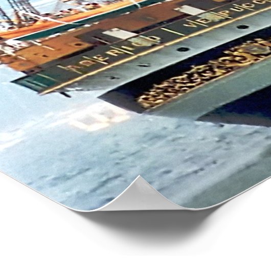 Amerigo Vespucci Poster (Ecke)