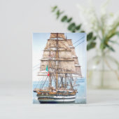 Amerigo Vespucci Postkarte (Stehend Vorderseite)