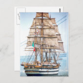 Amerigo Vespucci Postkarte (Vorne/Hinten)