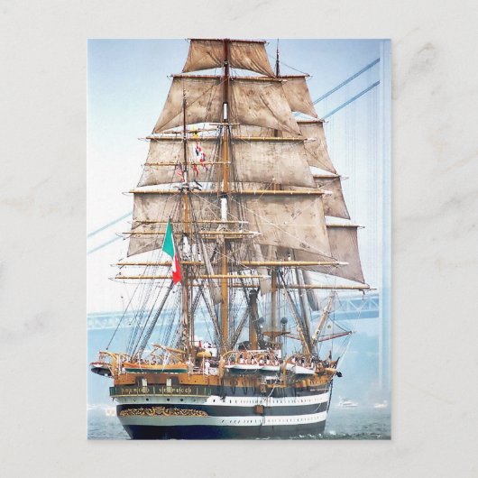 Amerigo Vespucci Postkarte (Vorderseite)