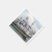 Amerigo Vespucci Serviette (Ecke)