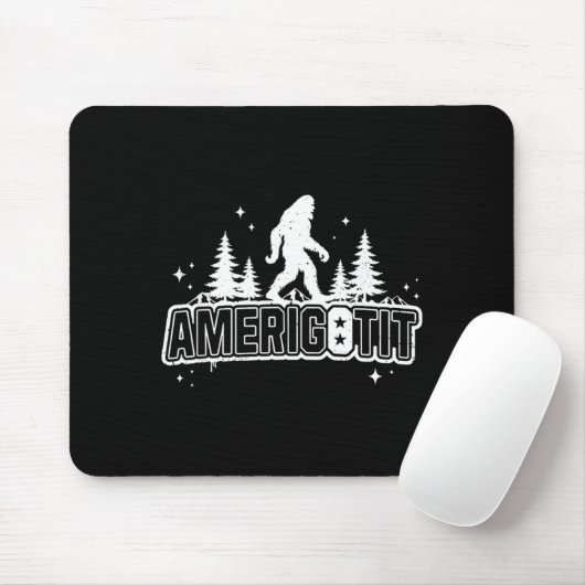 Amerigotit Funny Meme T 2025 Mousepad (Mit Mouse)