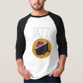 AmeriJazz Men Basic 3/4 Sleeve Raglan T - Shirt (Vorderseite)