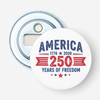 Amerika 1776 2026 250 Jahre Freiheit Patriotisch Flaschenöffner