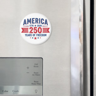 Amerika 1776 2026 250 Jahre Freiheit Patriotisch Magnet