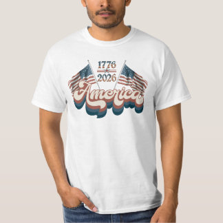 Amerika 1776–2026, Patriotisch, USA 250 Jahre T-Shirt