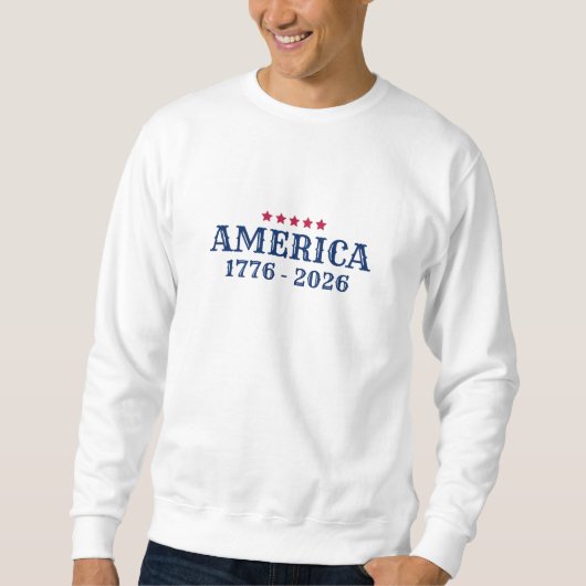 Amerika 1776-2026 sweatshirt (Vorderseite)