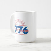 AMERIKA 1776 LAND DER FREIEN   KAFFEETASSE (Vorderseite Links)