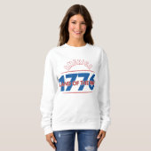 AMERIKA 1776 LAND DER FREIEN   SWEATSHIRT (Vorne ganz)