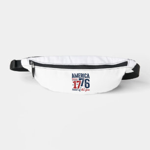 Amerika 1776 Land der Freien Vintage Patriotisches Bauchtasche