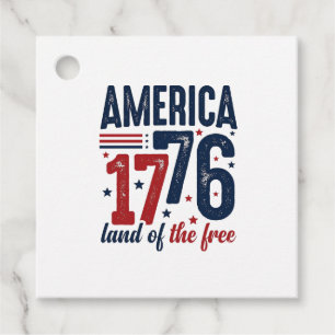 Amerika 1776 Land der Freien Vintage Patriotisches Geschenkanhänger