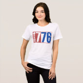 AMERIKA 1776 Tri-Blend SHIRT (Vorderseite voll)