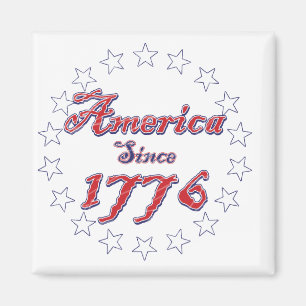 Amerika-1776-weiß-disperssed.png Magnet