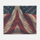 Amerika 1 fleecedecke (Vorderseite (Horizontal))