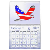 Amerika 2013 kalender (Jan 2027)