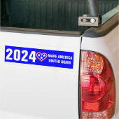 AMERIKA 2024 VEREINIGT AUTOAUFKLEBER (Auf Lkw)
