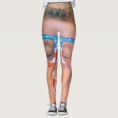 Amerika 23 leggings (Vorderseite)