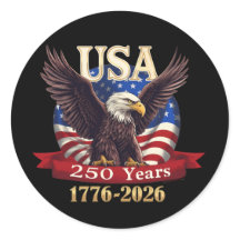 Amerika 250 1776-2026 Amerikanische Flagge Adler