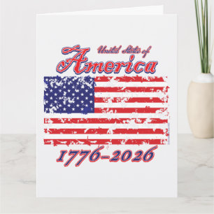 Amerika 250 1776-2026 karte