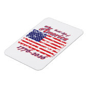 Amerika 250 1776-2026 magnet (Linke Seite)