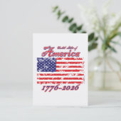 Amerika 250 1776-2026 postkarte (Stehend Vorderseite)