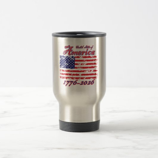 Amerika 250 1776-2026 reisebecher (Mittel)