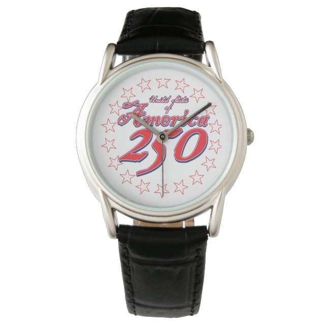 Amerika 250 armbanduhr (Vorderseite)
