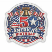 Amerika 250 aufkleber (Vorderseite)